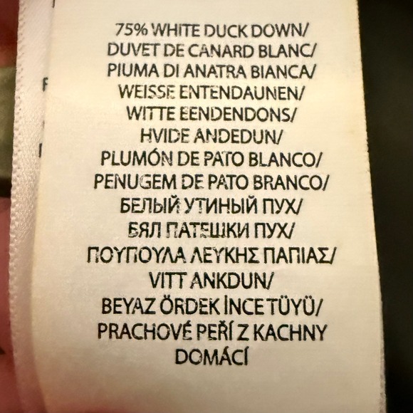 Polo Ralph Lauren Kids XL 16 Gray Olive Down Puffer Parka Hooded Jacket Coat - Picture 10 of 14